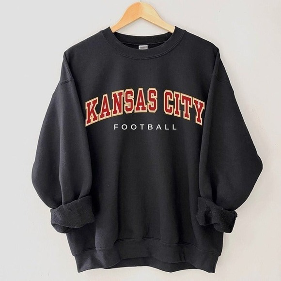 Tops - Kansas City Football Sweatshirt For Chiefs Fans 1